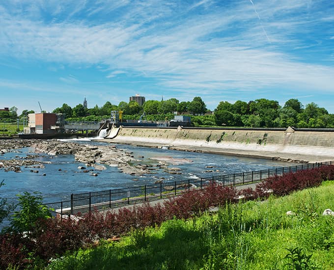 Holyoke Dam & Hadley Station